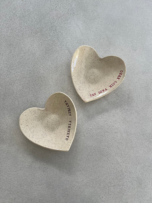Custom Keepsake Heart