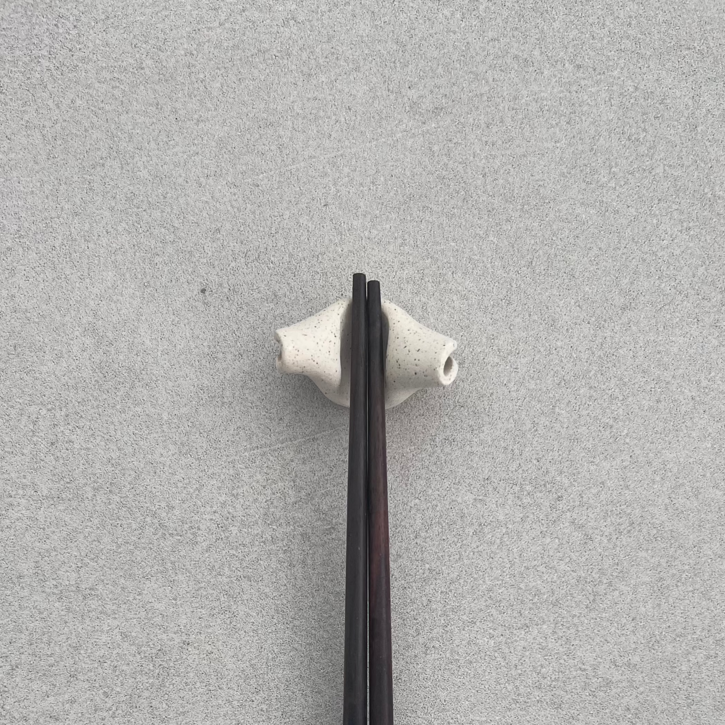 ceramic chopstick holder
