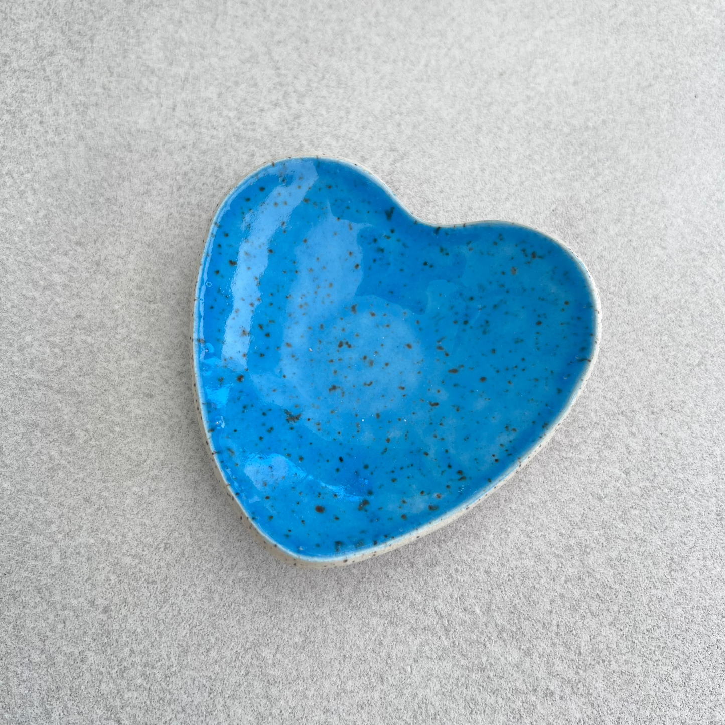 ceramic heart-shaped dish