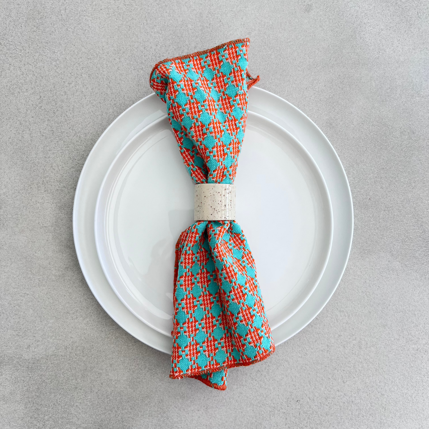 ceramic napkin ring