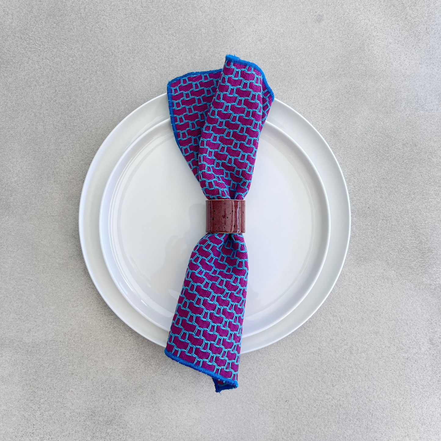 ceramic napkin ring