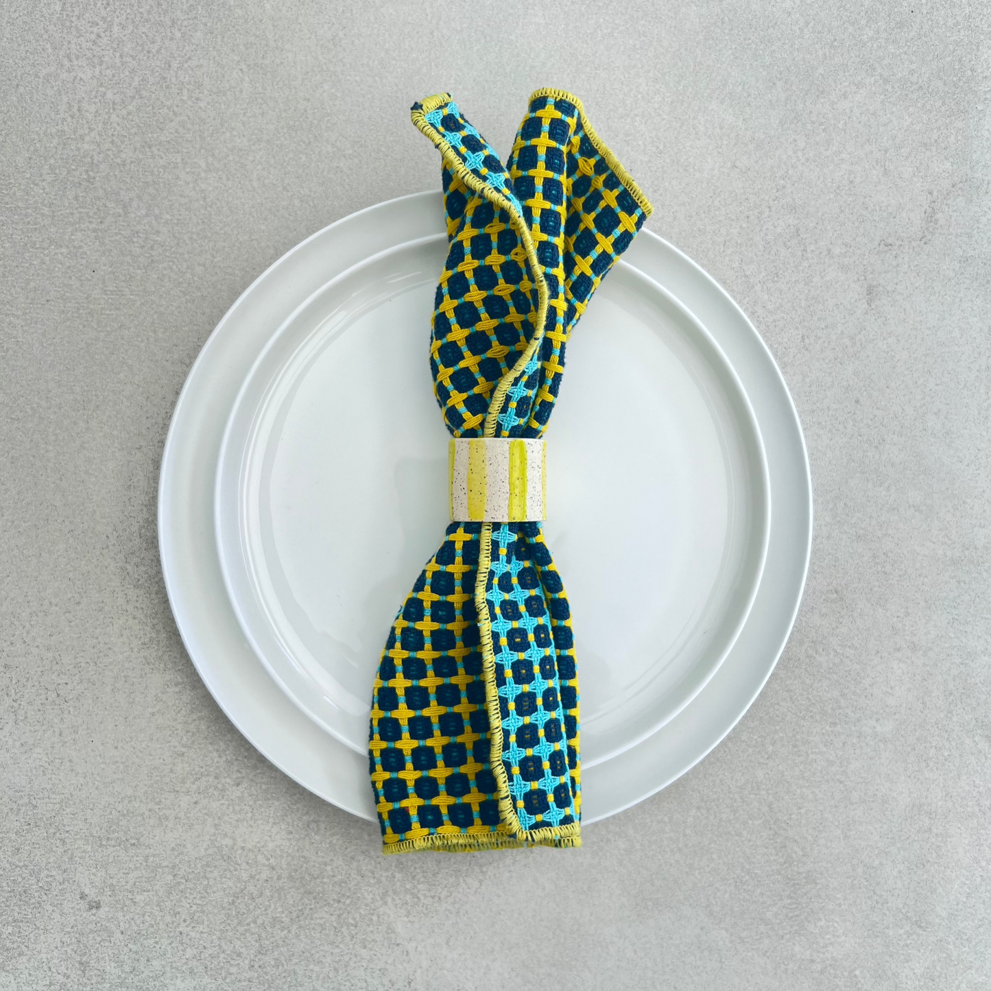 ceramic napkin ring