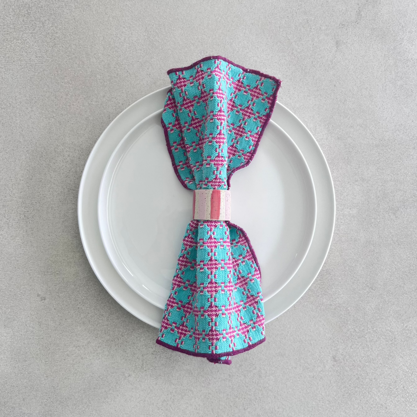 ceramic napkin ring