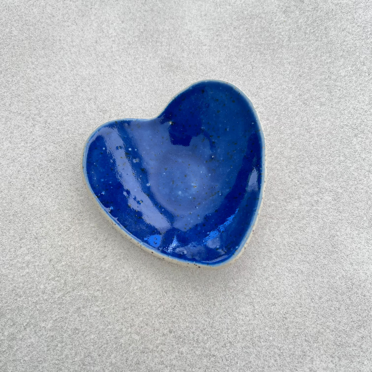 ceramic heart-shaped dish