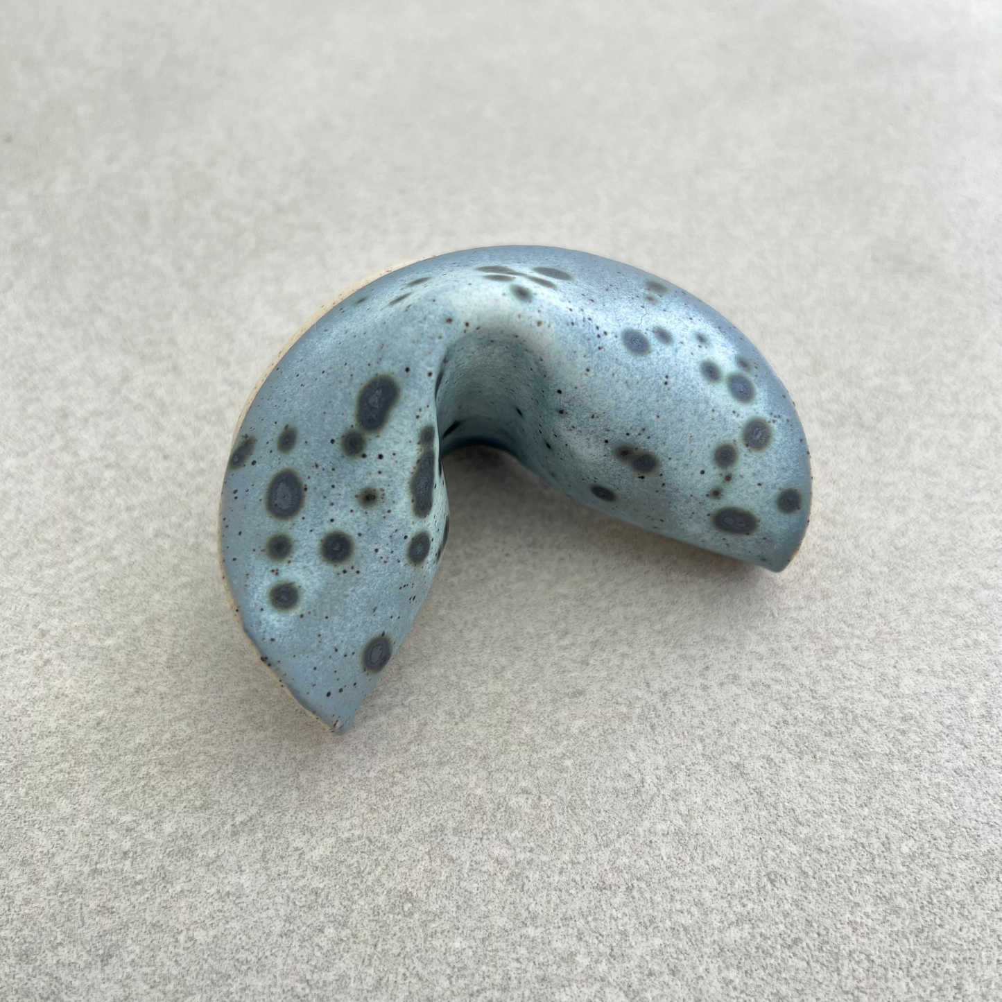 ceramic fortune cookie