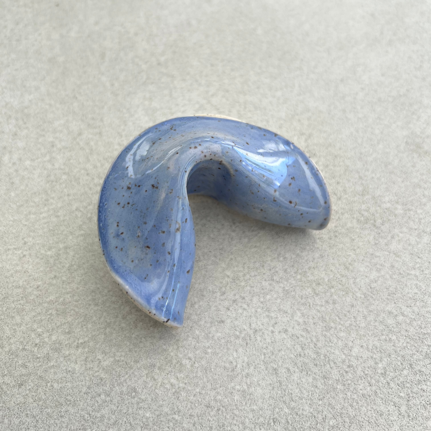 ceramic fortune cookie