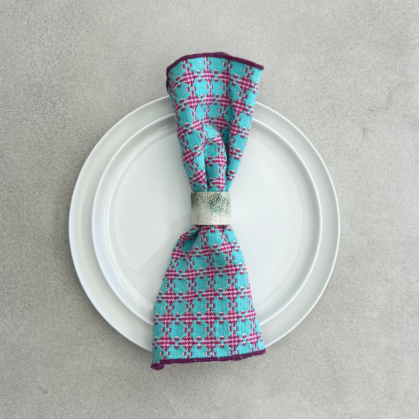 ceramic napkin ring